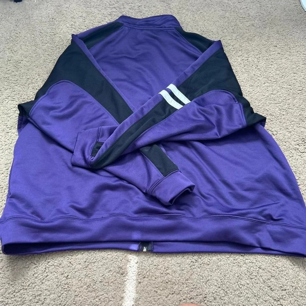 Vintage‎ NBA Purple and black Lakers track jacket